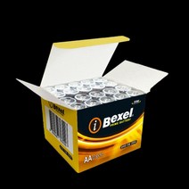 벡셀 알카라인 AA 20알 TV리모컨 도어락 건전지