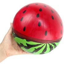 1500 수박 모형 탱탱볼 말랑 고무공 고무볼 통통볼, 2.공기주입O