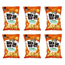 BHC 핫한과자 뿌링클 팝콘, 80g x 6봉