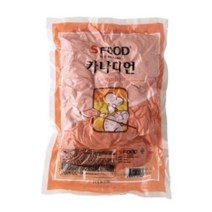 1269. 에쓰푸드 카나디언 소세지 1kg / 피자토핑 [결제시 주문하는 제품] [하절기 아이스박스 무료]