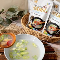 시원하고 맛있는 고창 바지락국 500g 6팩 바지락국밥 해장국