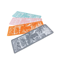 홈인테리어 주방 거실 욕실 현관 발매트, 그레이