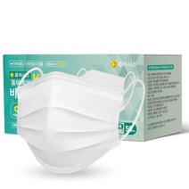 퓨어 에어 비말 차단용 마스크 (KF-AD) (대형), 50매, 화이트