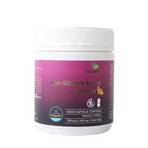 (정식수입)호주 헬스엔 양태반 플라센타 콜라겐 비타민C 180캡슐, 4개, 갯수