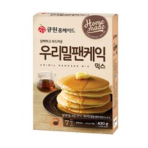 큐원 우리밀팬케익믹스 430g (프라이팬용), 단품