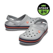 크록스 CROCS 성인 크록밴드 CROCBAND LGN (22SUCL11016) - 그레이