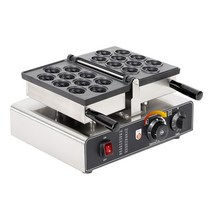 호두과자기계 호두과자틀 호두과자팬 110V 220V 상업용 와플 메이커 호두 케이크 제조 기계 10pcs/20pcs, 01 One plate_01 110V_02 EU