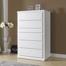앤트리 발리 6단 서랍장, 화이트