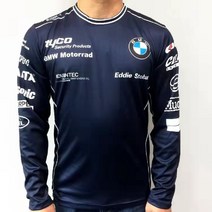 BMW M 오토바이 자켓 라이더 재킷 슬림 긴팔 티셔츠 사이클링 의류, S