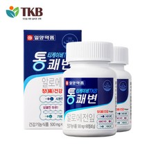일양약품 알로에전잎 TKB 통쾌변 변비 영양제 잔변감 장건강 알로에 숙변제거 빠른효과, 1개, 6개월 45g