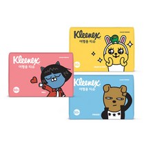 크리넥스 카카오프렌즈 여행용/휴대용티슈 50매 20개