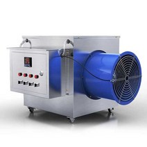 산업용 전기히터 사육장 식물재배 온실 난방 온풍기, 10KW220V 스테인레스 스틸 항온 모델