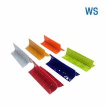 WS 임시차선 오뚜기(100EA) 고휘도 반사지 임시포장 도로 공사