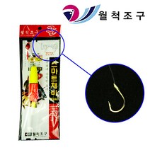 월척조구 감성돔 놀래미 가자미 전갱이 우럭 볼락 낚시 바늘 카드 채비 세트 WA-38, 05.MR 집어조립낚시 0.5