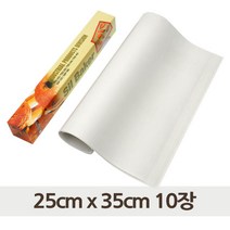 테프론 베이킹 시트 화이트 25cm x 35cm 10장 빵판
