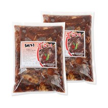 벅스웨이 국내산 돼지불고기 1kg x2개, 1세트