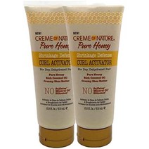 Creme Of Nature Pure Honey Curl 액티베이터 310ml10.5온스 튜브 2팩