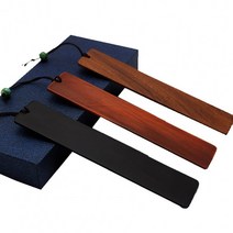 나무책갈피 책갈피 우드 원목책갈피 원목 북클립 판촉 사은품 각인가능 연말선물 회사 답례품 KK394, 원목 책갈피/블랙