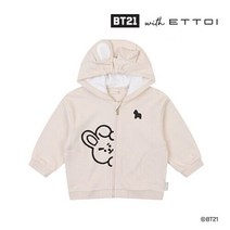 [AK원주점] [에뜨와] BT21 쿠키 베이직후드집업 (07Q025042)