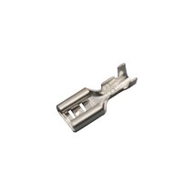 100Pcs 6.3mm 여성 주석 도금 와이어 Faston 터미널 DJ622-D6.3B