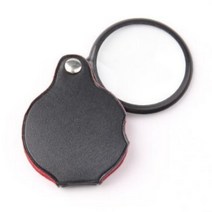 접이식 포켓 휴대용 돋보기, 1개