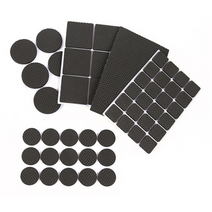 부자오빠 EVA 소음방지패드 사각 원형 책상다리 미끄럼 방지 7가지 규격 다용도 활용 뒷면 접착 커팅, 소음방지패드_사각 30매