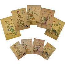 기타 바보사랑[매직북스]매직북스 초충도 미니병풍 역사북아트 팝업북