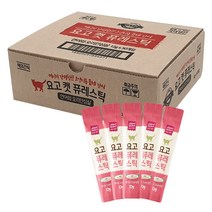 요고 퓨레스틱 짜먹는 츄르 고양이간식 12g, 연어&오리, 100개입