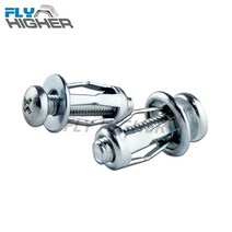 앙카드릴 앙카드릴비트 함마드릴 m5m6m8 잭 너트중공 벽 철 피부용 나사가 있는 자동차 금속 나사 꽃잎 너트, m5(5개) m6(5개), 1개