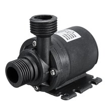 분수펌프 수중펌프 물고기 연못 잠수정 워터 펌프 매우 조용한 미니 DC 12V 리프트 5M 800L/H 브러시리스, 01 12V