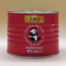 이금기 굴소스 팬더 2.268kg 고추잡채 표고버섯간장떡볶이, 1개