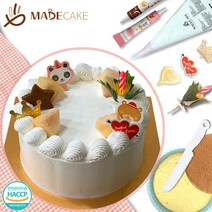 DIY (2호) 케이크 만들기 세트 (여름 아이스박스 추가필수!-내용참조) 키트 생일, DIY (2호) 케이크만들기, +딸기펜20g, / 레드벨벳시트변경