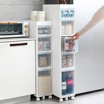 노틈 틈새수납장220, 5단(가로22cm), 1개