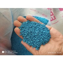 EPDM 탄성 고무 바닥재 논슬립 포장재 보수 가열 방지 놀이터 매트, 단일사이즈, 라이트블루25kg