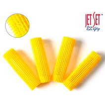 모리스 제트 세트 구르프 롱 이지그립 볼륨 헤어롤 대, 롱 31mm／옐로우(4개)