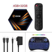 셋탑박스 셋톱박스 스마트 8K 안드로이드 11 맥스 8GB 램 롬 RK3566 11.0 미디어 플레이어 유튜브 셋톱 박, 02 4G32G I8_02 Eu 플러그