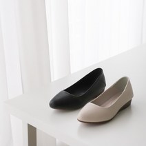 구두모모 스칸 천연소가죽 소프트 플랫슈즈 (3cm)
