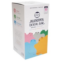원데이케어 덴탈껌 뉴트리션바 콤보팩 50P (Box) 애견, 단품