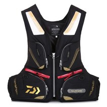 낚시 조끼 남성용 구명 조끼 다기능 야외 스포츠 전문 부력 안전 표류 다중 포켓 재킷, XXL