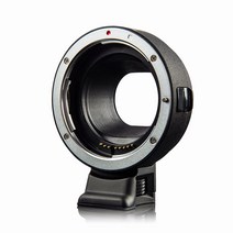 Viltrox EF-EOS M 자동 초점 컨트롤 링 마운트 AF 변환어댑터 Canon EF-M 호환, 블랙