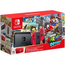 일본직발송 1. 닌텐도 NINTENDO SWITCH 슈퍼 마리오 오디세이 세트 B075LC4LK3, One Size_One Color, 상세 설명 참조0, 상세 설명 참조0