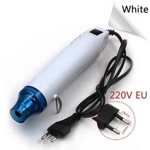 220V DIY 사용 히트건 에폭시 수지 버블 리무버 버스터 전동 공구 시트 수축 지원, [02] EU 220V White