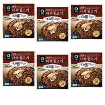 청정원 호밍스 언양식 바싹불고기 270g x 6 캠핑야외 맛있는 밥반찬