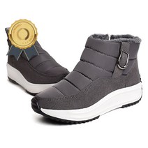 유행 여자 방한 발목 슬립온 기모 신발 겨울 털 슈즈 겨울털신 털신 여성 털실