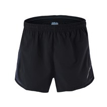 마라톤복 육상복 러닝 조깅 arsuxeo running shorts men 2 in 1, l, 02 B165 gray_03 L, 1개