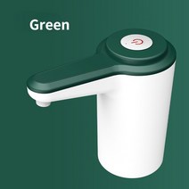 워터 디스펜서 음료디스펜서 저그 자동 전기 워터 펌프 USB 충전 버튼 음료수 디스펜서 휴대용 갤런 병 마, 02 Green