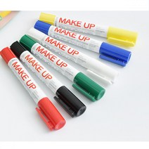 PlayColor Make up 페이스페인팅 펜타입 일반 낱색 바디물감 헬로윈 페이스페인팅 마카 얼굴물감, 옐로우