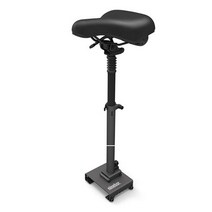 나인봇 맥스 전동킥보드안장 전용 스쿠터 고탄력 안장 최대하중 100kg 구멍을 뚫지않는 편리한 부착 폴딩