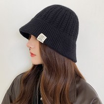 그린코코 겨울 여성 니트 벙거지 비니 여성모자 겨울모자