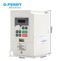 주파수변환기 헤르츠 50hz 60hz G-Penny 110v / 220v 1.5kw VFD 가변 주파수 드라이브 2.2kw 벡터 인버터, 한개옵션1, 02 220v 2.2kw